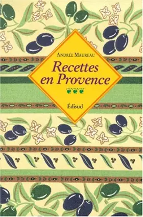 Couverture du produit · Recettes en Provence