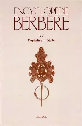 Couverture du produit · Encyclopédie berbère. : Tome 15