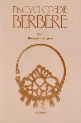 Couverture du produit · Encyclopédie berbère: Tome 17