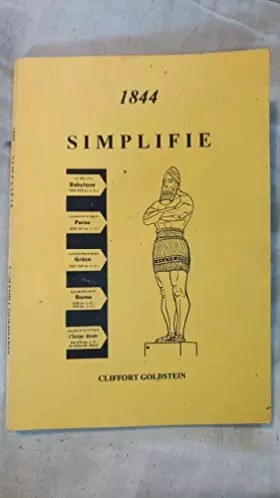 Couverture du produit · 1844 simplifié