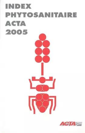 Couverture du produit · Index phytosanitaire ACTA