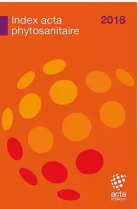 Couverture du produit · Index phytosanitaire ACTA