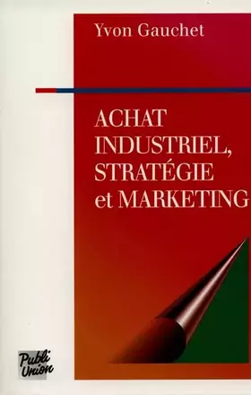 Couverture du produit · Achat industriel