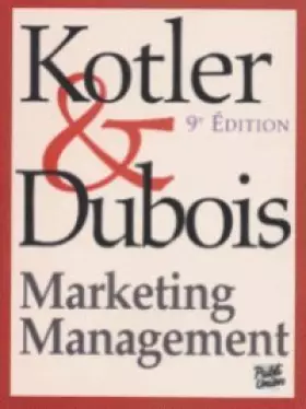 Couverture du produit · Marketing management