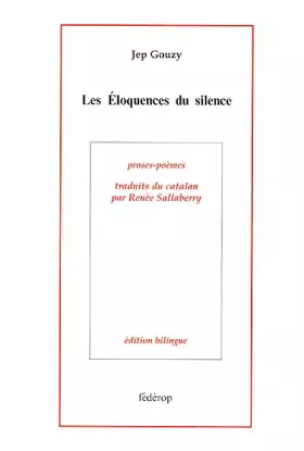 Couverture du produit · Les éloquences du silence