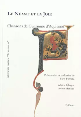 Couverture du produit · Le néant et la joie