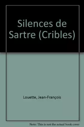 Couverture du produit · Silences de Sartre