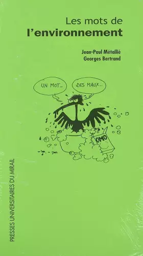 Couverture du produit · Les mots de l'environnement