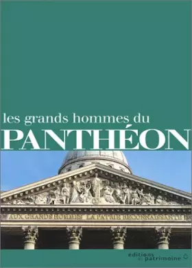 Couverture du produit · Les Grands Hommes du Panthéon