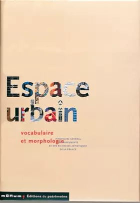 Couverture du produit · Espace urbain