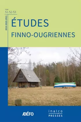 Couverture du produit · Études finno-ougriennes