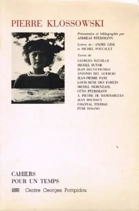 Couverture du produit · Pierre klossowski