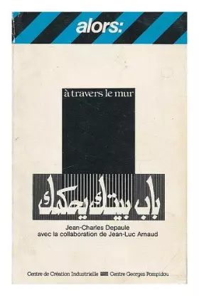 Couverture du produit · A travers le mur