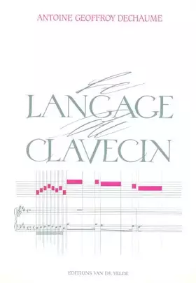 Couverture du produit · Le langage du clavecin