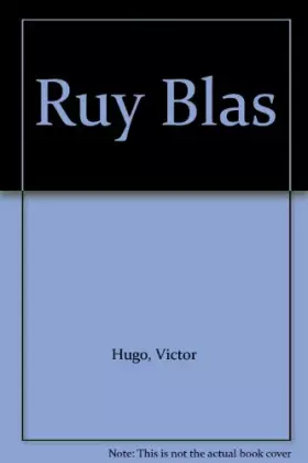 Couverture du produit · Ruy Blas: Drame en vers, en cinq actes