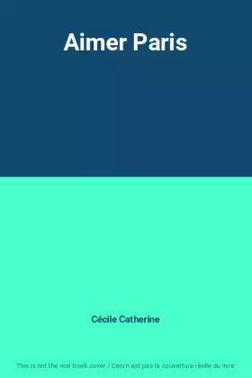Couverture du produit · Aimer Paris