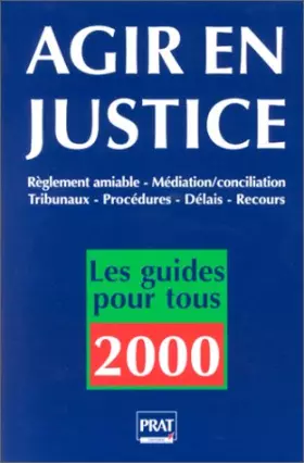 Couverture du produit · Agir en justice, 2000