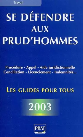 Couverture du produit · Se défendre aux prud'hommes