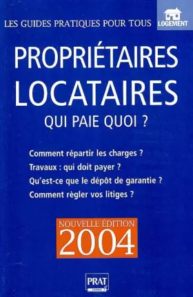 Couverture du produit · Propriétaires - Locataires 2004