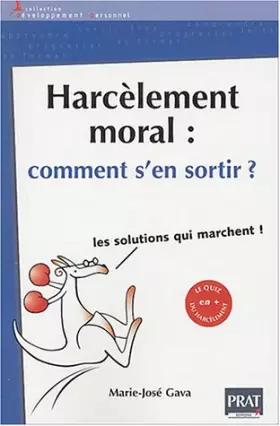 Couverture du produit · Harcèlement moral : Comment s'en sortir ?