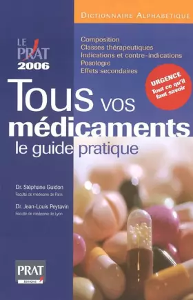 Couverture du produit · Tous vos médicaments : Le guide pratique 2006