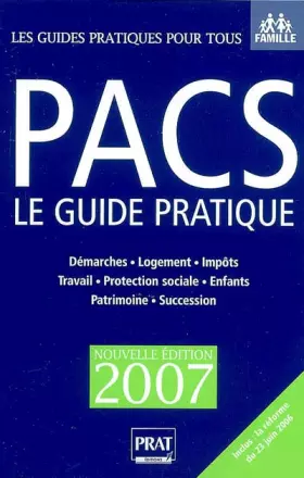 Couverture du produit · PACS : Le guide pratique