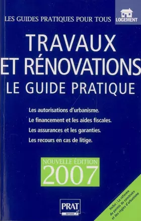Couverture du produit · Travaux et rénovations