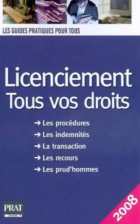 Couverture du produit · Licenciement : Tous vos droits