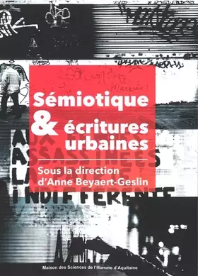 Couverture du produit · Sémiotique et écritures urbaines
