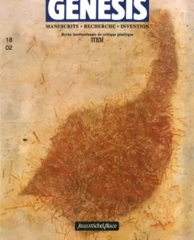 Couverture du produit · Genesis 18 : Manuscrits, Recherche, Invention
