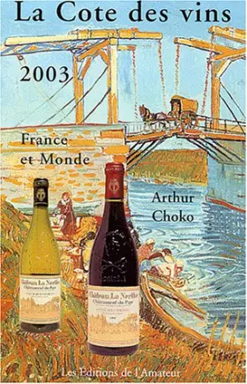 Couverture du produit · Cote des vins 2003