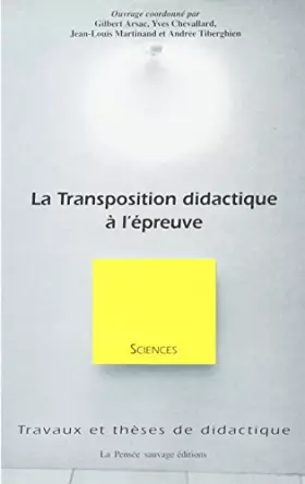 Couverture du produit · La transposition didactique à l'épreuve