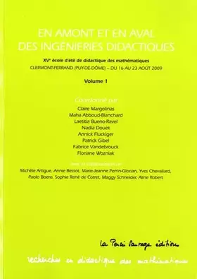 Couverture du produit · En amont et en aval des ingeneries