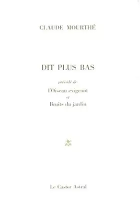 Couverture du produit · Dit plus bas
