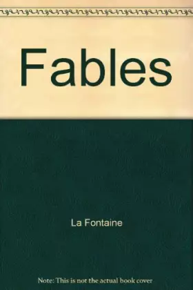 Couverture du produit · Fables