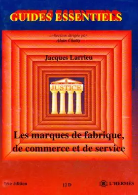 Couverture du produit · Les marques de fabrique, de commerce et de service