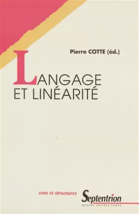Couverture du produit · Langage et linéarité