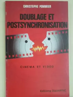 Couverture du produit · Doublage et postsynchronisation: [cinéma et vidéo