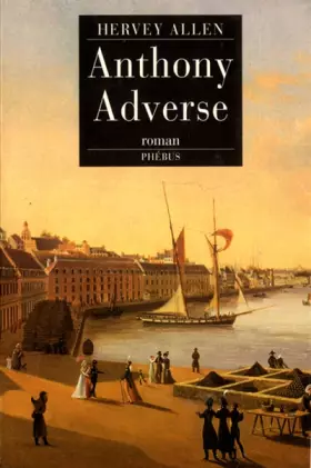 Couverture du produit · Anthony Adverse