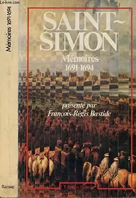 Couverture du produit · Mémoires 1691 1694 tome 1