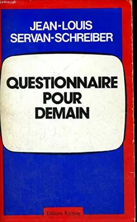 Couverture du produit · Questionnaire pour demain
