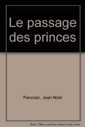 Couverture du produit · Passage des princes                                                                           073193
