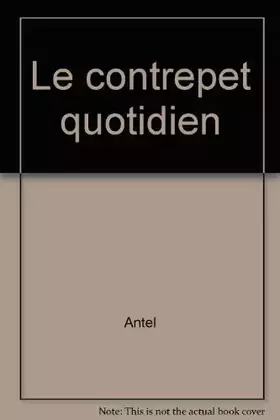 Couverture du produit · Le Contrepet quotidien