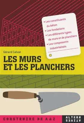 Couverture du produit · Les murs et les planchers
