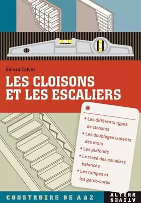 Couverture du produit · Les cloisons et les escaliers