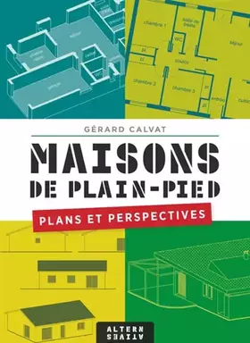 Couverture du produit · Maisons de plain-pied: Plans et perspectives