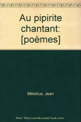 Couverture du produit · Au pipirite chantant