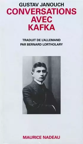 Couverture du produit · Conversations avec Kafka