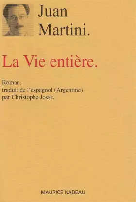 Couverture du produit · La Vie entière