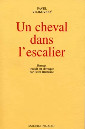Couverture du produit · Un cheval dans l'escalier